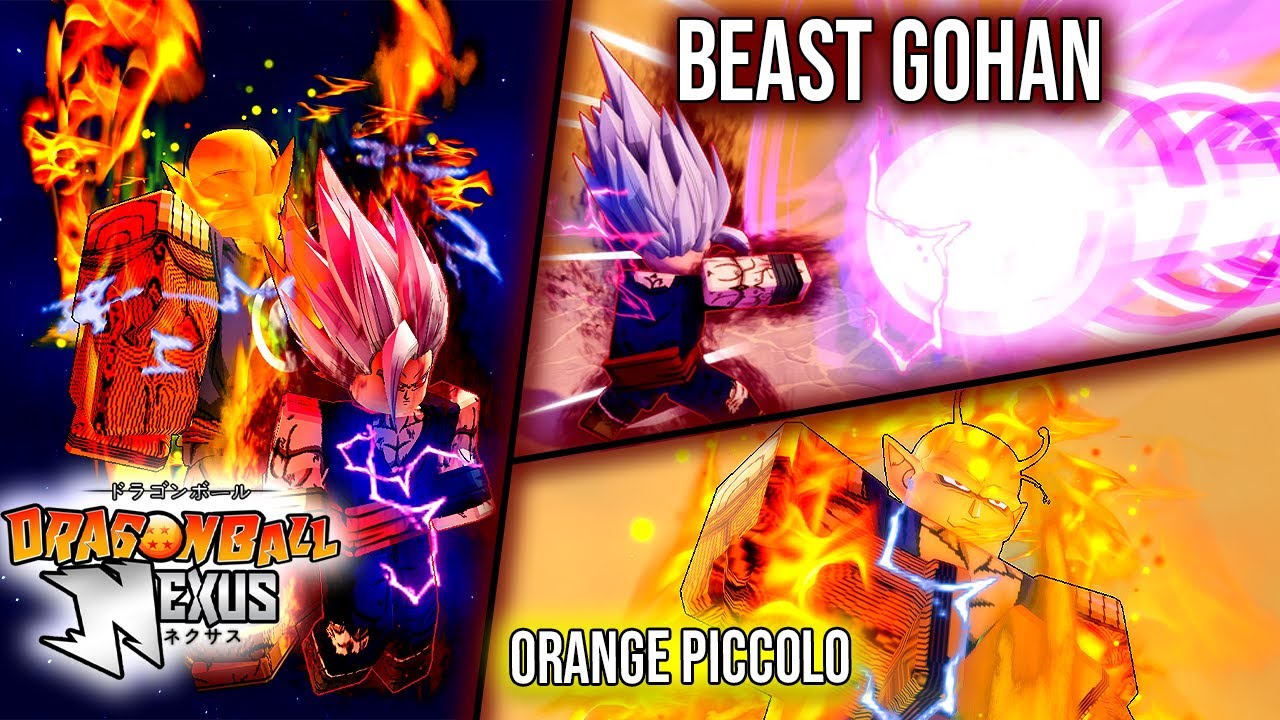Beast Gohan & Orange Piccolo Showcase | Dragon Ball Nexus New Update