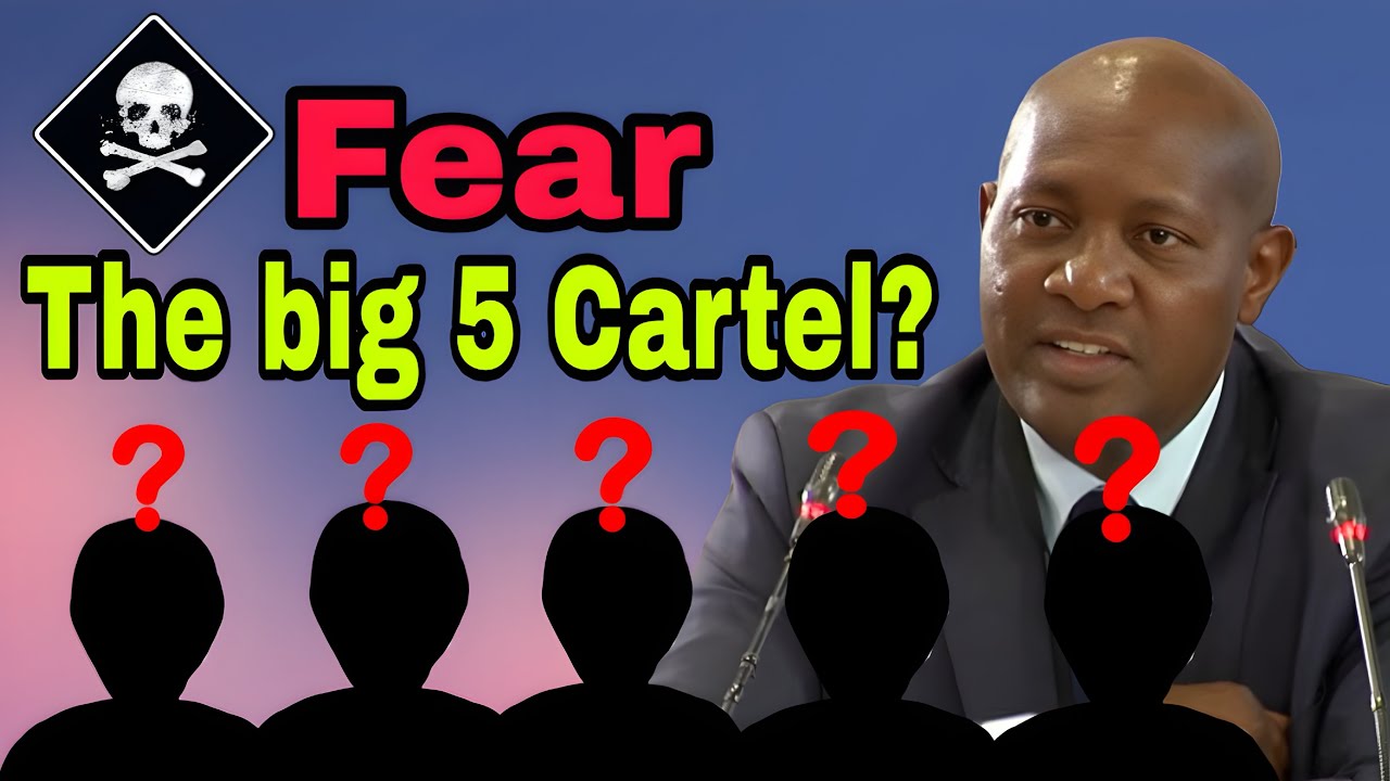 General Richard Shibiri very Scared to mention the most feared Big 5 Cartel member.