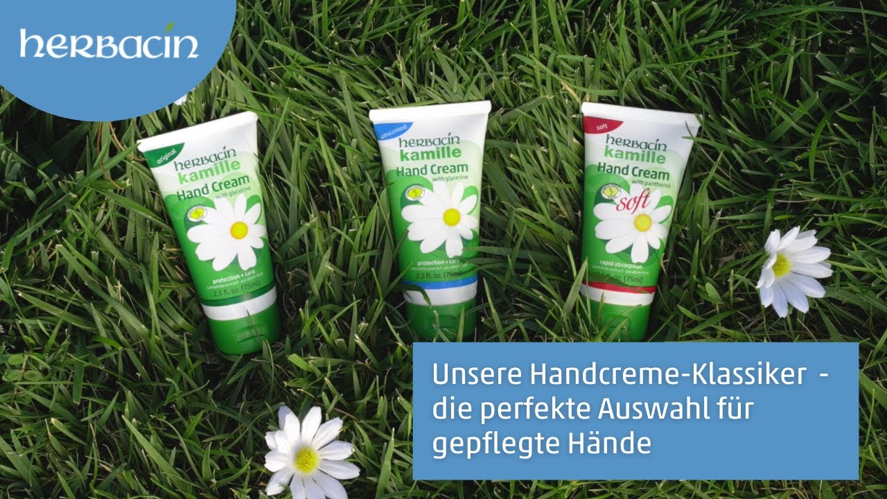 Herbacin Kamille Handcreme - Nat&uuml;rlich sch&ouml;ne H&auml;nde