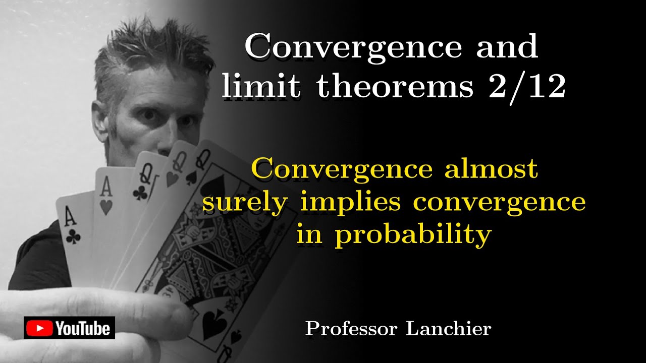 09-02. Convergence and limit theorems - Convergence almost surely implies convergence in proba.
