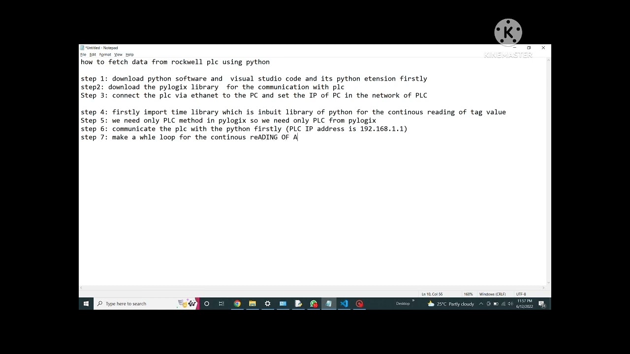 Fetching data from Rockwell PLC using python