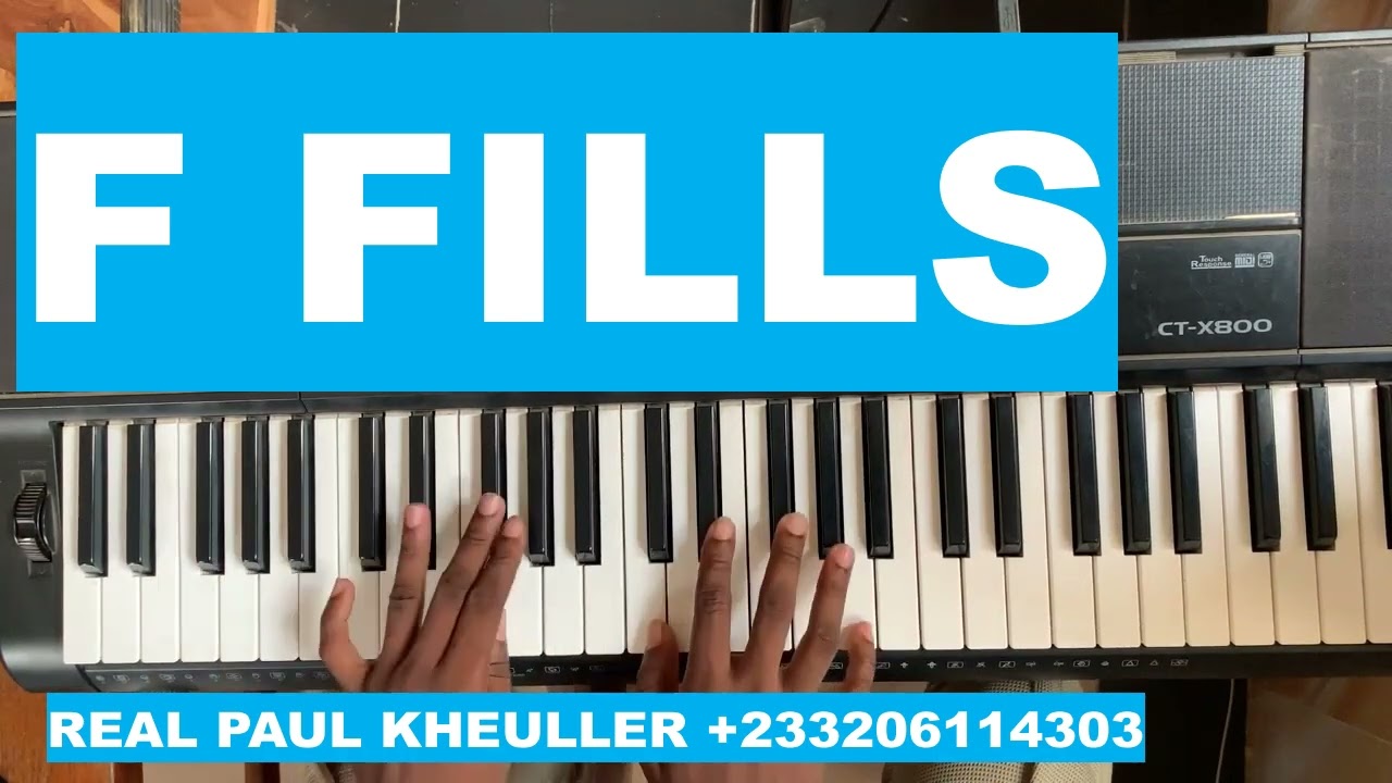 Worship Progressions and Fills in F