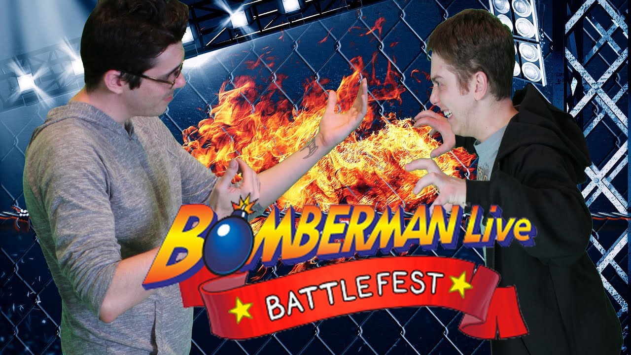 BOMBERMAN USES A SHAKE WEIGHT (Cage Match)