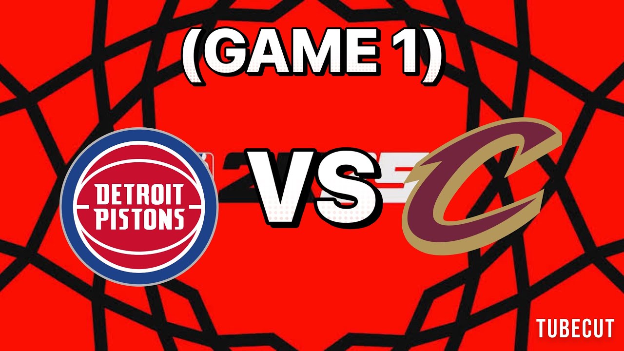 NBA 2K25 INSIDE CENTER CAREER: DETROIT PISTONS VS CLEVELAND CAVALIERS (GAME 1)