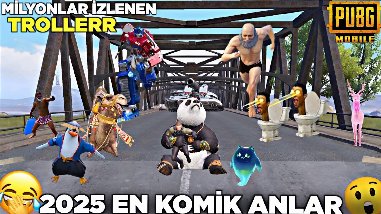 2025 YILININ EN SEVİLEN TROLLERİ 😳 TEKRAR GÜLMEYE HAZIRMASIN 😂 PUBG MOBİLE KOMİK MONTAJ
