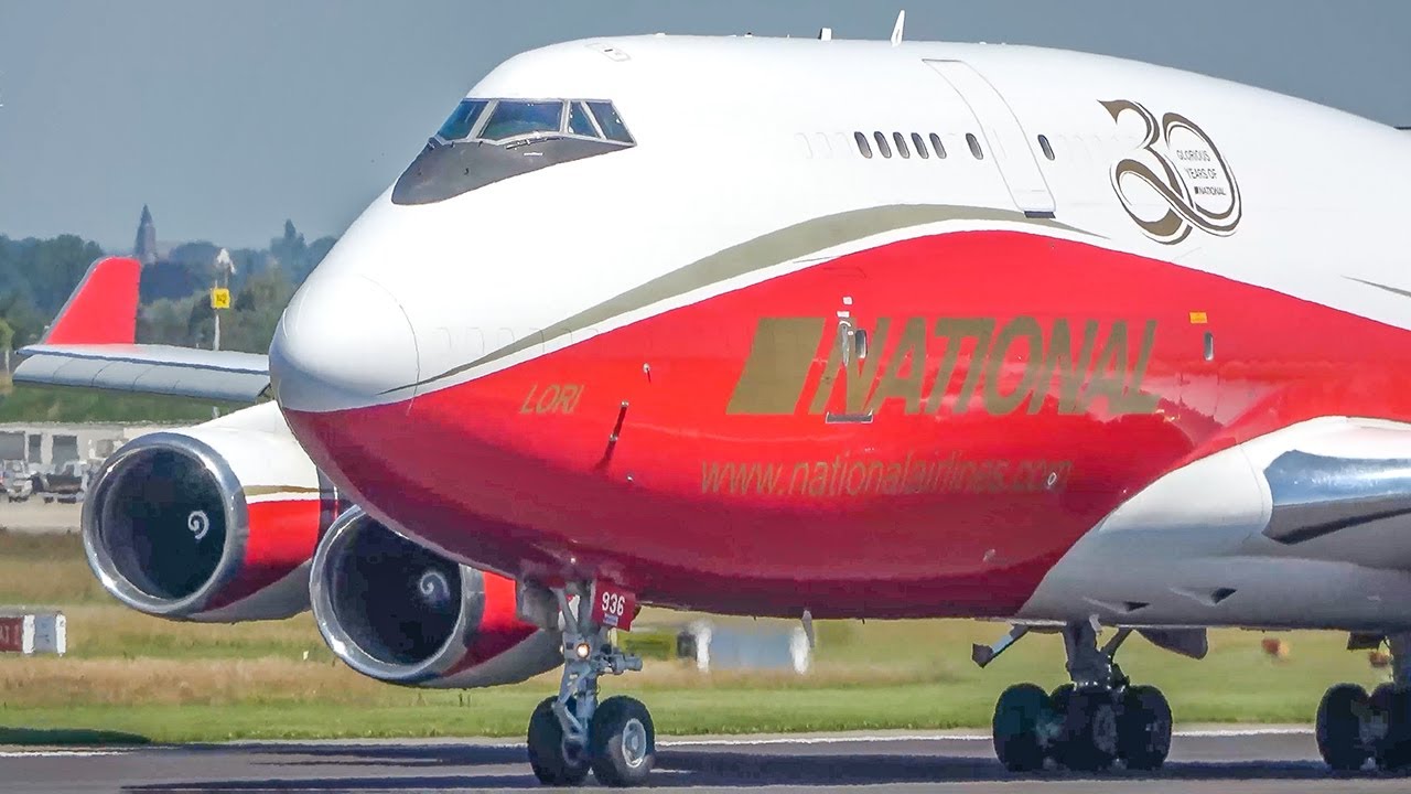 60 MINUTES PURE AVIATION - BOEING 747 ONLY! B747 Landing, Departure and more (4K)