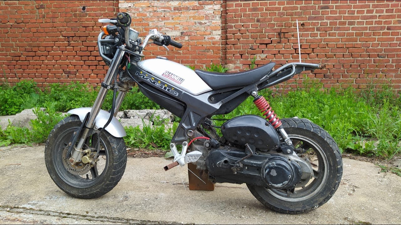 Suzuki Street Magic то ли скутер, то ли мотоцикл... Запуск после 10 лет простоя