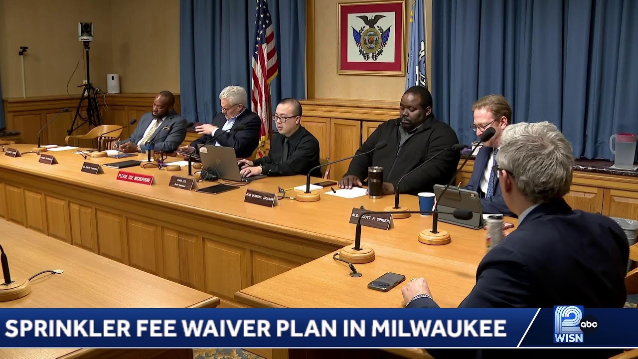 The proposal would temporarily waive permit fees for apartments adding sprinkler systems