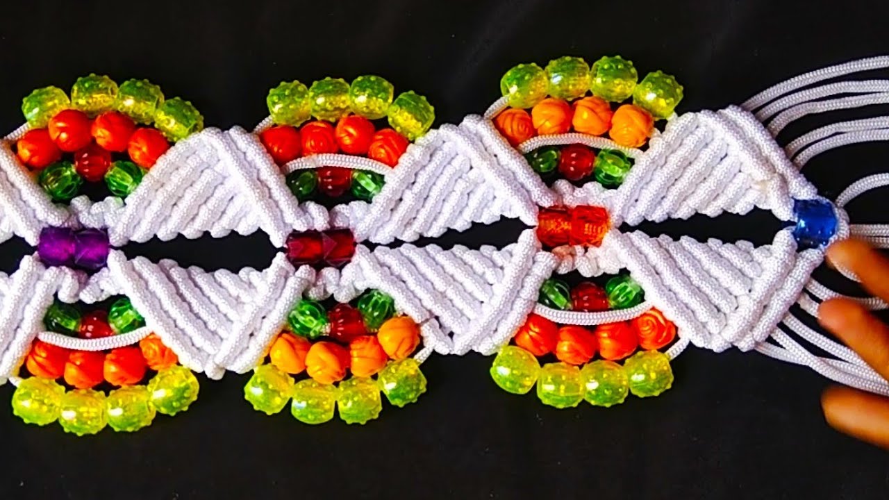 Macrame New Design Key Hanger / Holder Tiutorial In Hindi || Full HD Part
