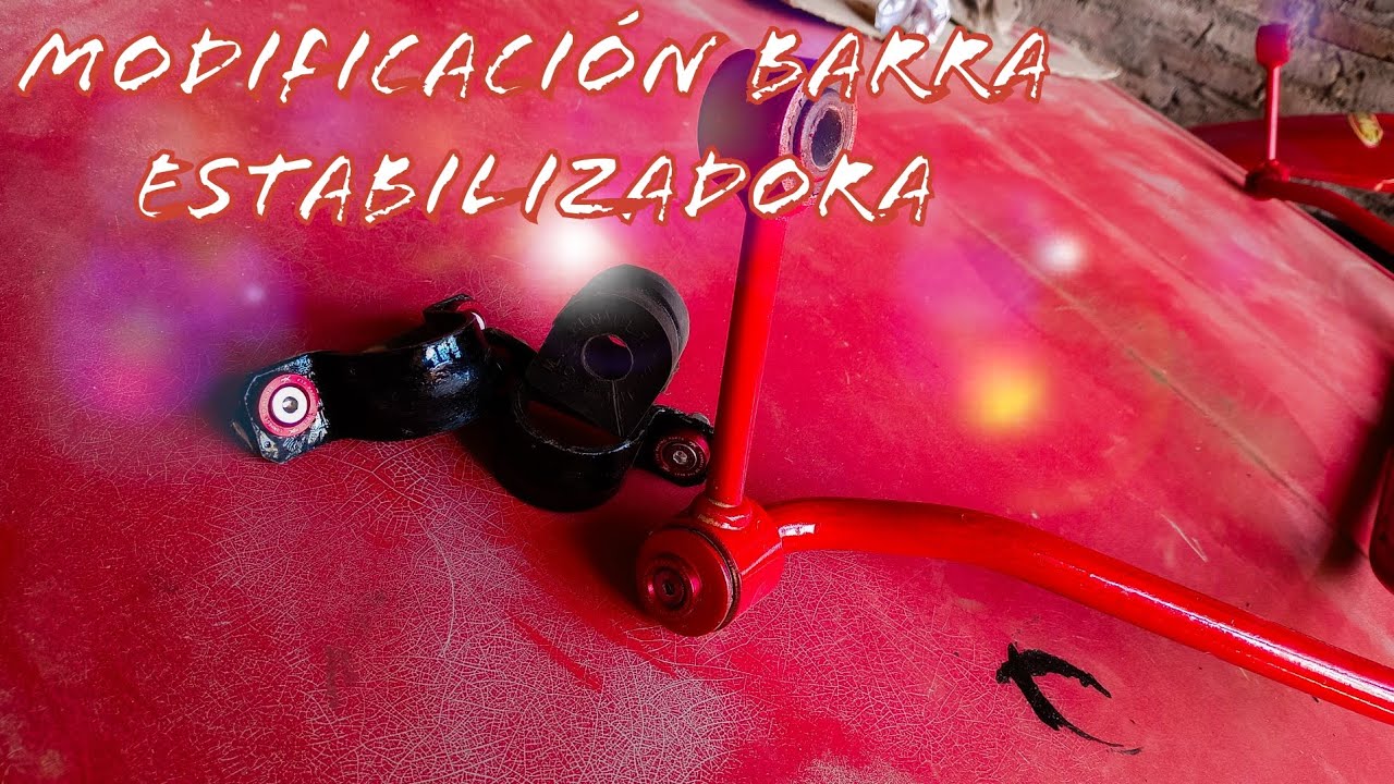 Barra estabilizadora R-12. cambio de bieletas + Bujes. (100% comprobado su funcionamiento efectivo)