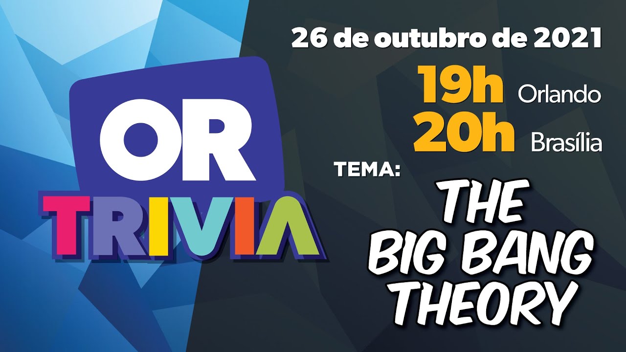 OR TRIVIA #68: THE BIG BANG THEORY. Compartilhe com os amigos | ORLANDO EM REVISTA