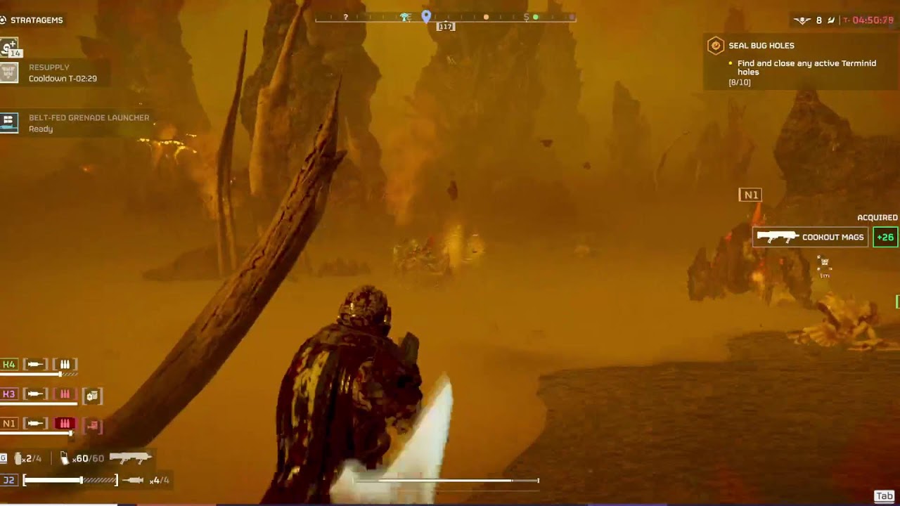 HELLDIVERS 2: WE SQUISH BUGS