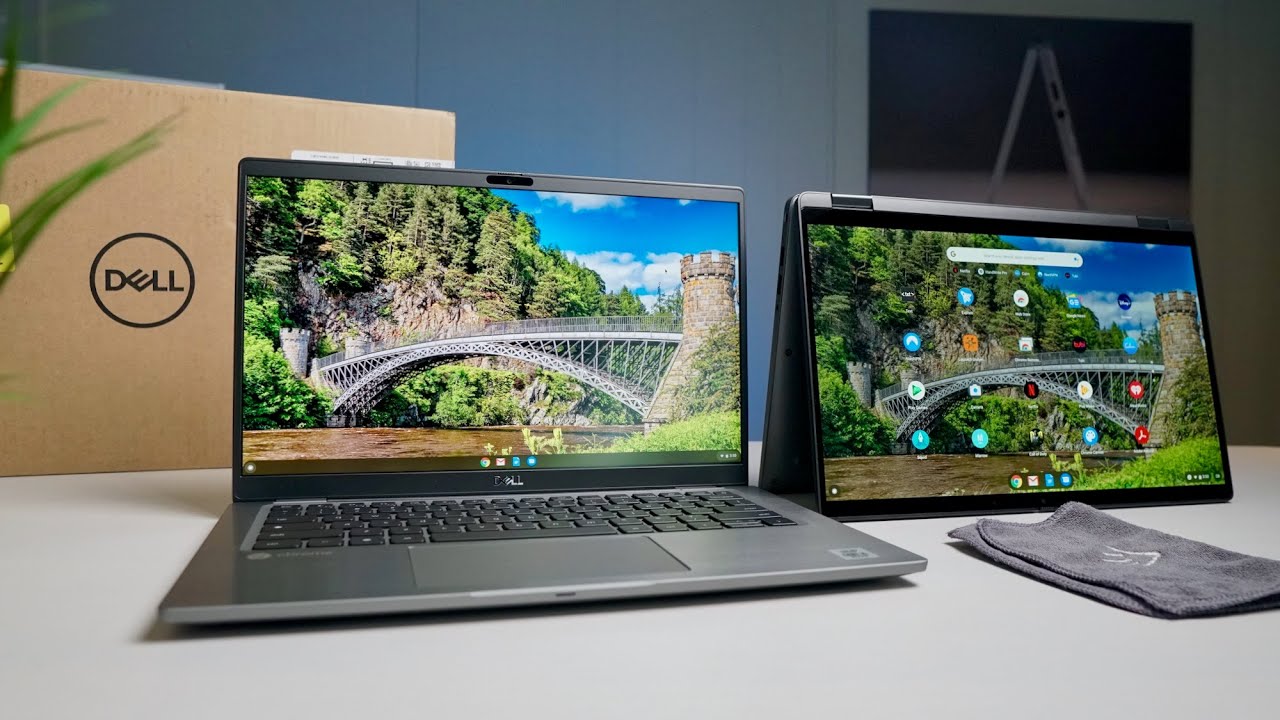 Распаковка и практическое использование Dell Latitude 7410 Chromebook Enterprise