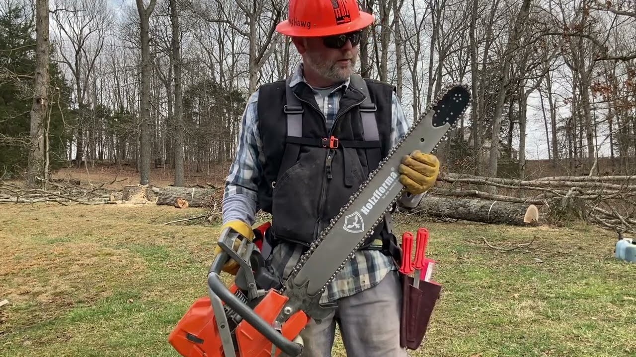 Holzfforma Chainsaw Bar not as good as I thought it was