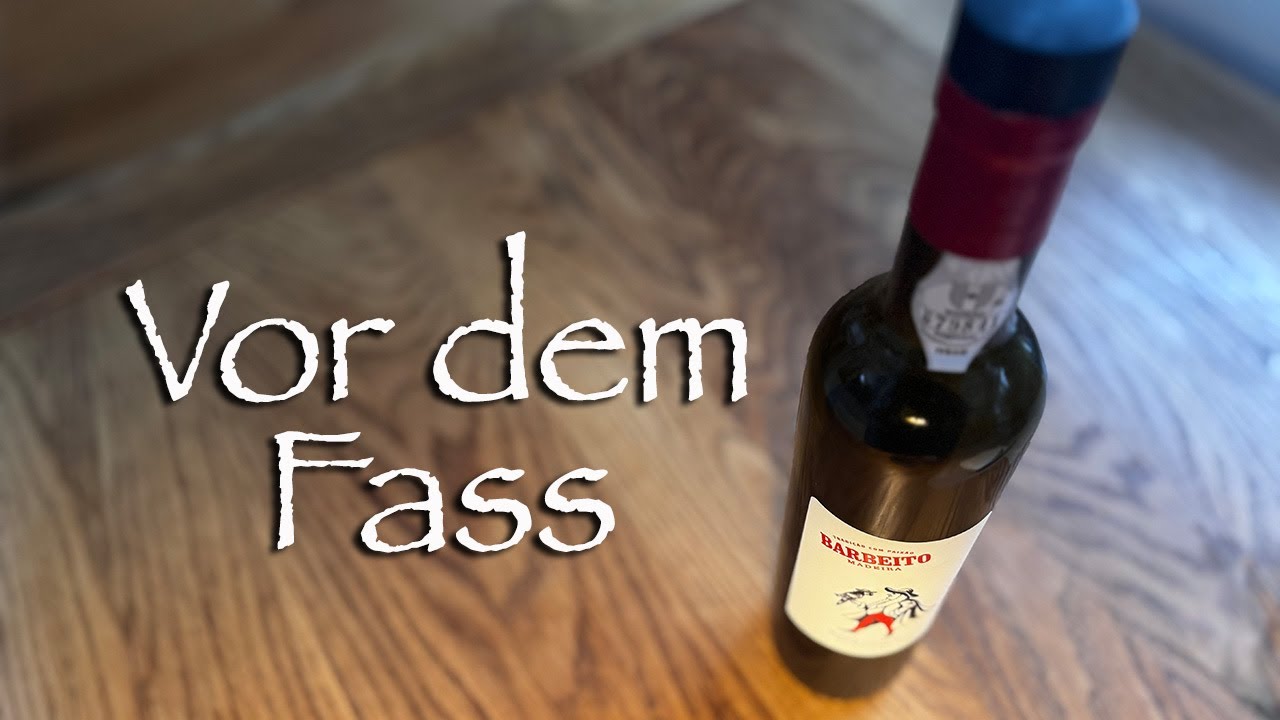 So schmeckt der Madeira vor dem Fass | Fassprojekt 2026