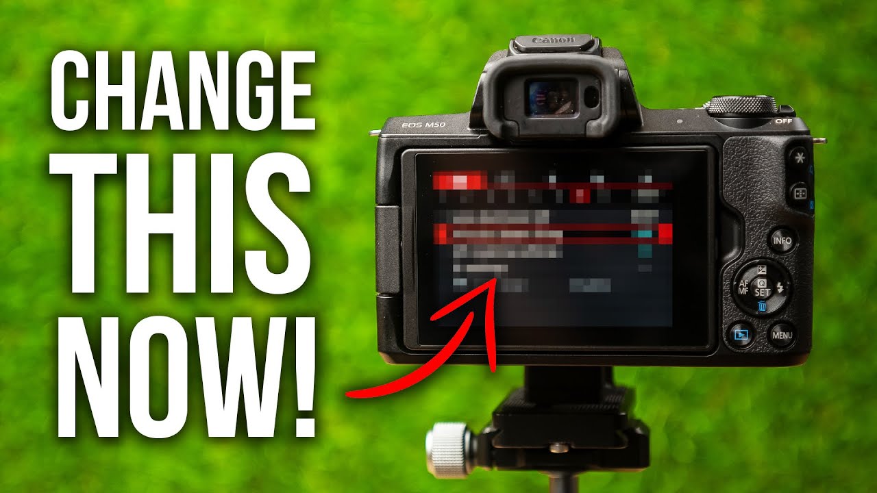 Change THESE Canon M50 Settings For Better Photos & Videos | Complete Camera Setup Guide