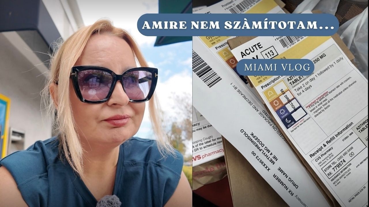 Egy betegség, amire nem voltam felkészülve...-Miami Napi vlog