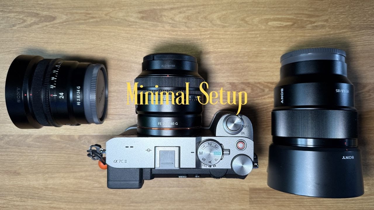 Minimalist Photographer&rsquo;s Kit | Compact & Effective