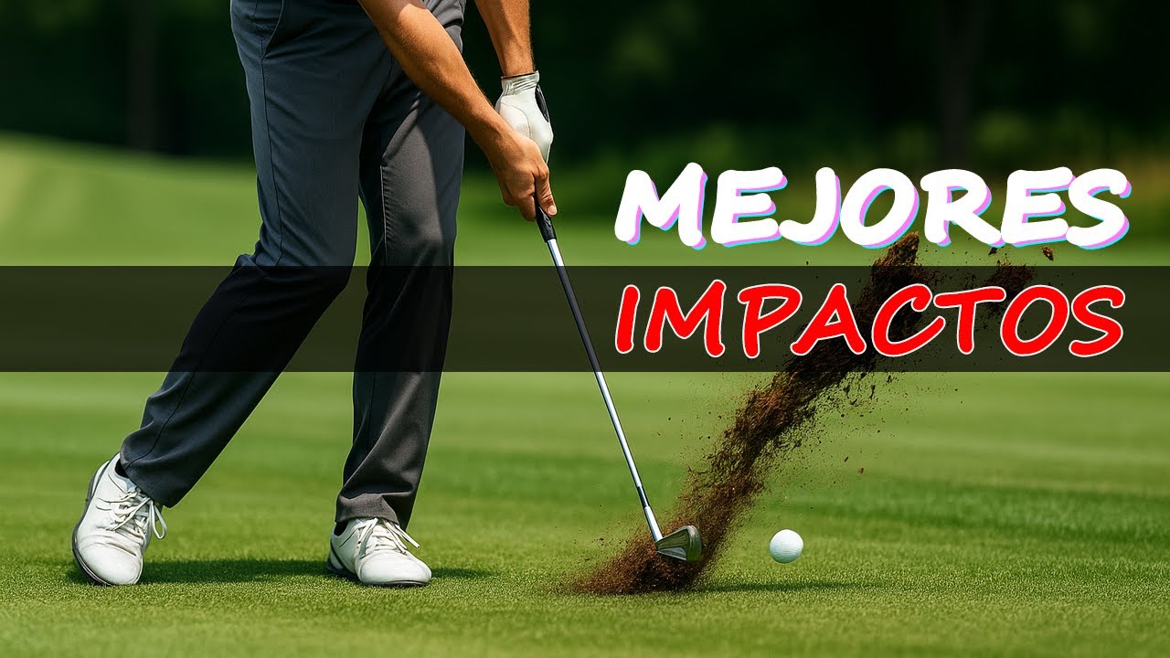 ¿Bola/suelo o Suelo/bola? 🔥 IMPACTO ideal con los hierros en golf