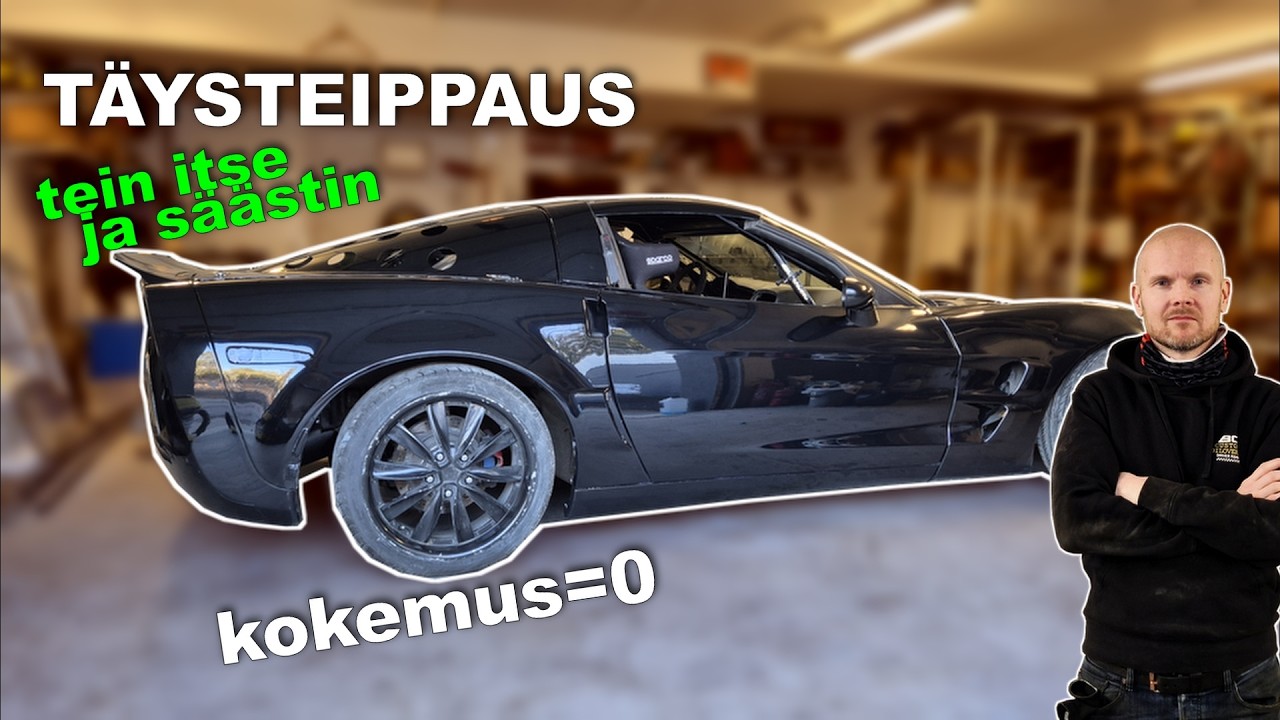 Voiko auton teippauksen tehdä itse? | Corvette C6