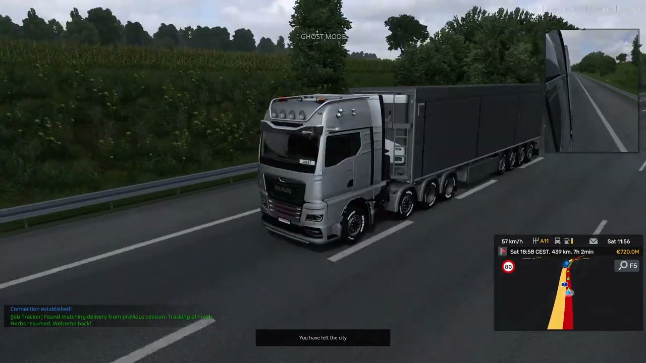 MAN TGX Power on Highway! 🔥🚛 #eurotrucksimulator2  #eurotrucksimulator2 #truckdriver #gaminglaptop