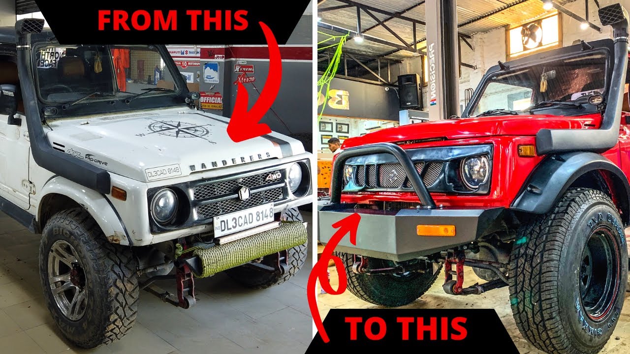 MARUTI SUZUKI GYPSY| BASIC UPGRADES | BYC JAMMU