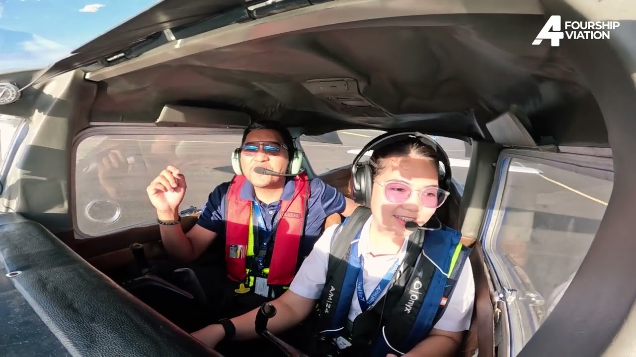 Kristina's First Solo Flight at Subic Bay International Airport | Topflite Academy