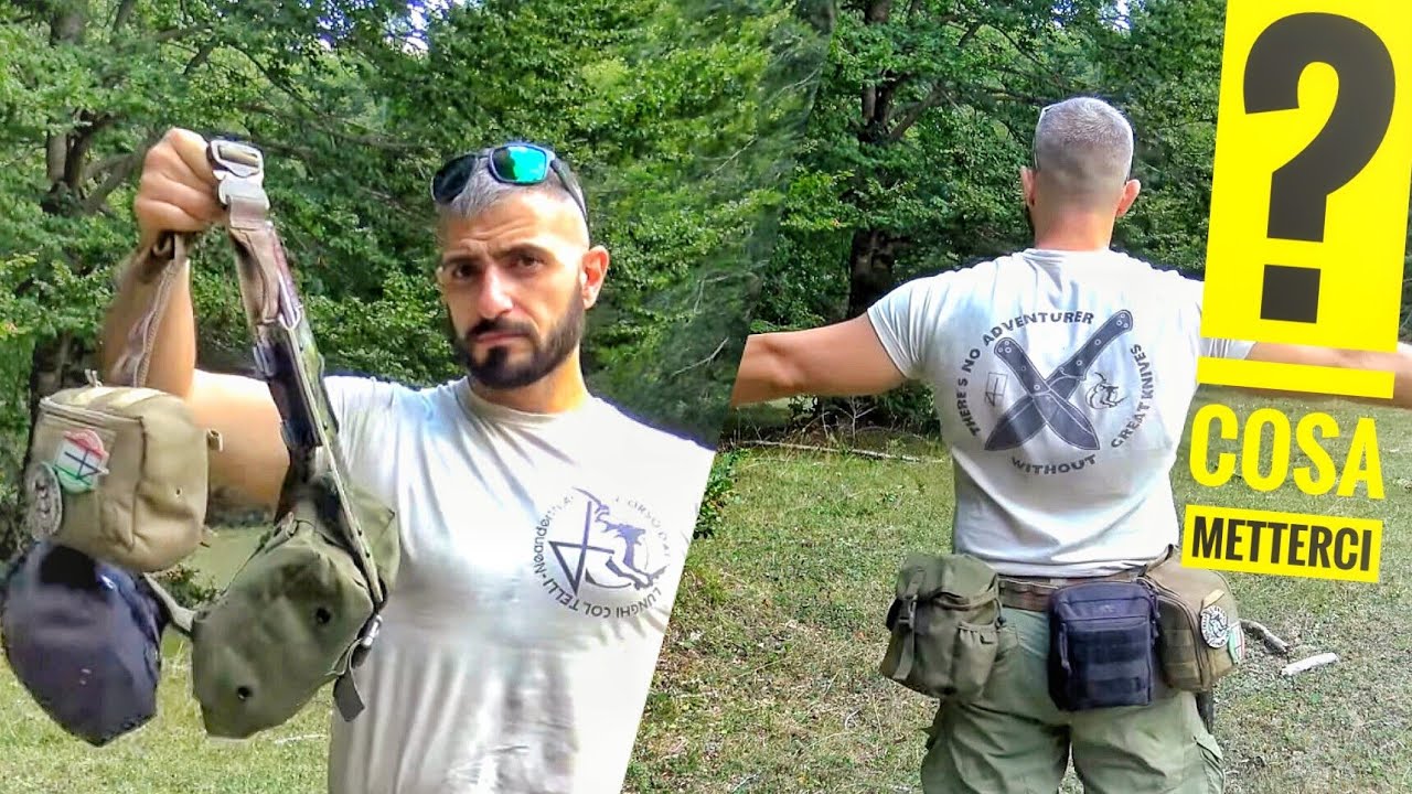CINTURONE TATTICO  S.O.D.  ! ! !  Cosa Mettere.