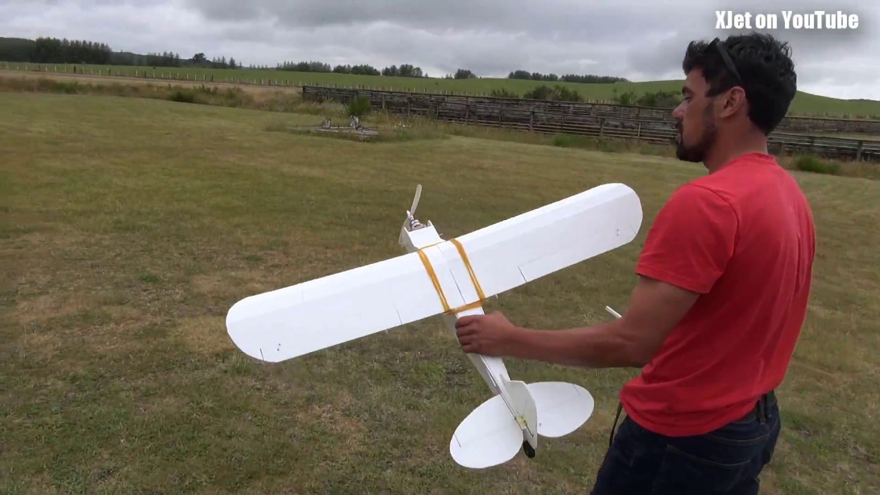 FliteTest Cub built from coreflute not foamboard