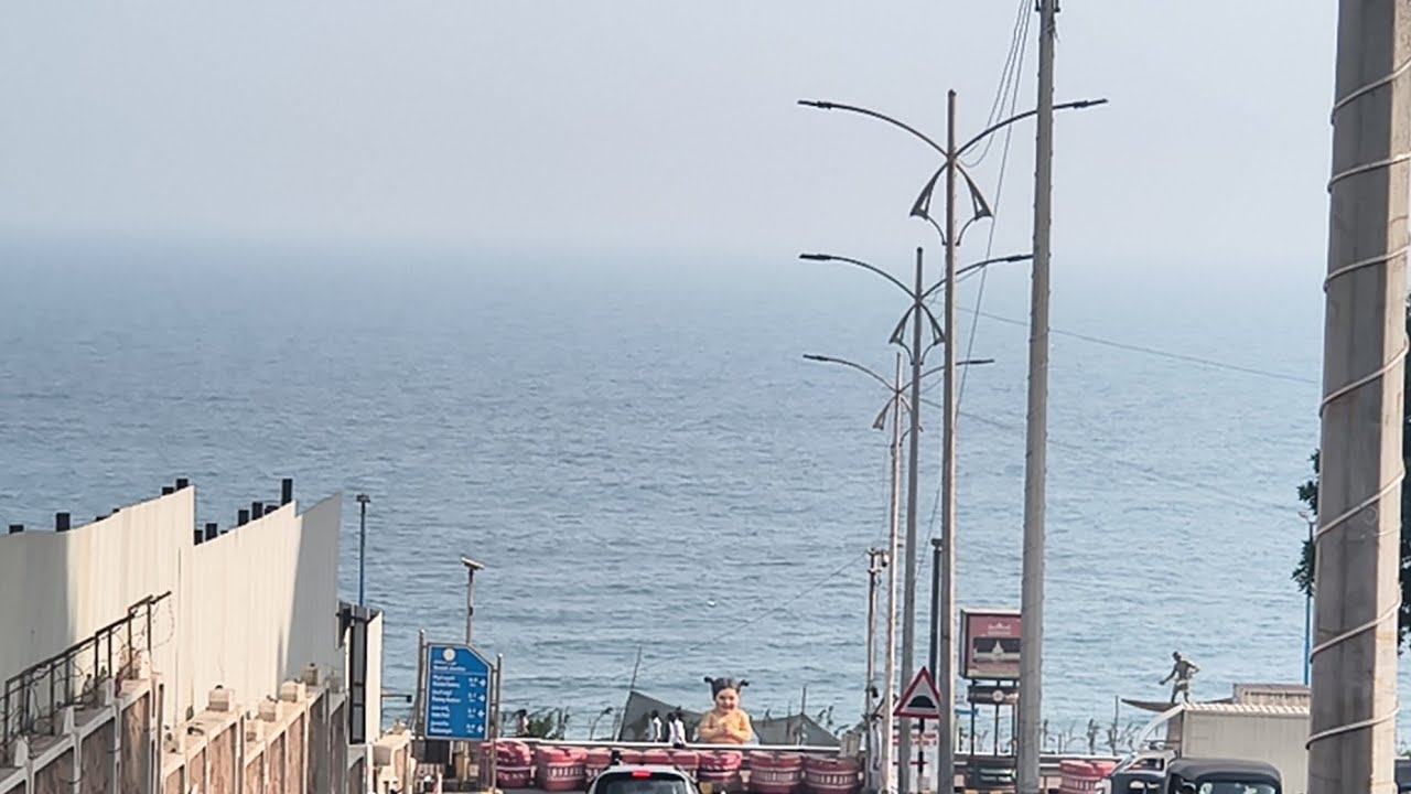 RK BEACH......vizag#beach#rkbeachvizag #peacefulwaves 
