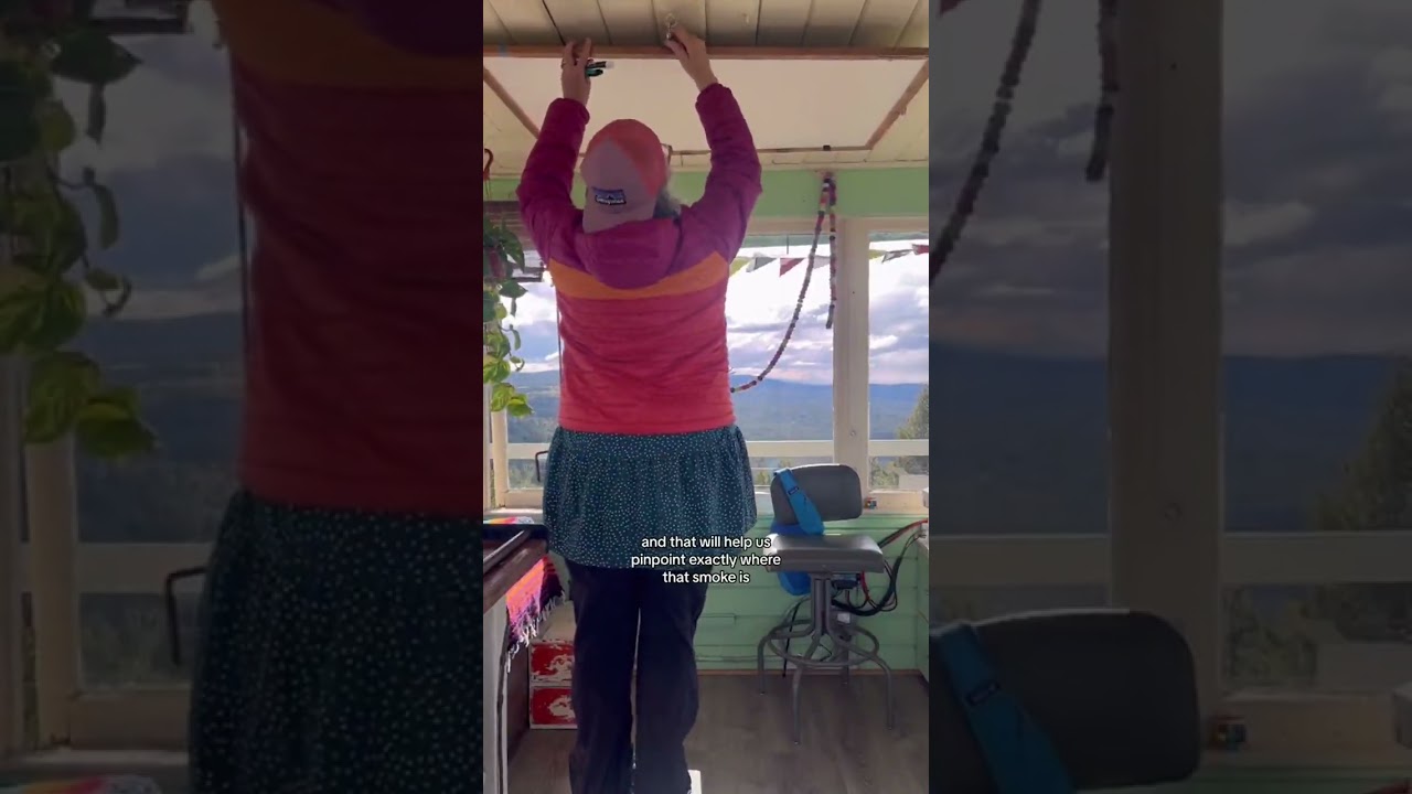 When a fire lookout spots a wildfire