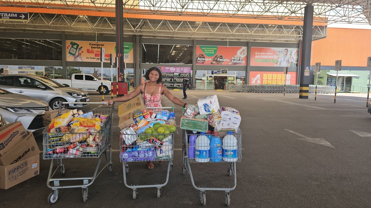 DIA DE COMPRAS/ ESSA COM CERTEZA FOI A MAIOR COMPRA QUE EU FIZ NA MINHA VIDA🙏❤️