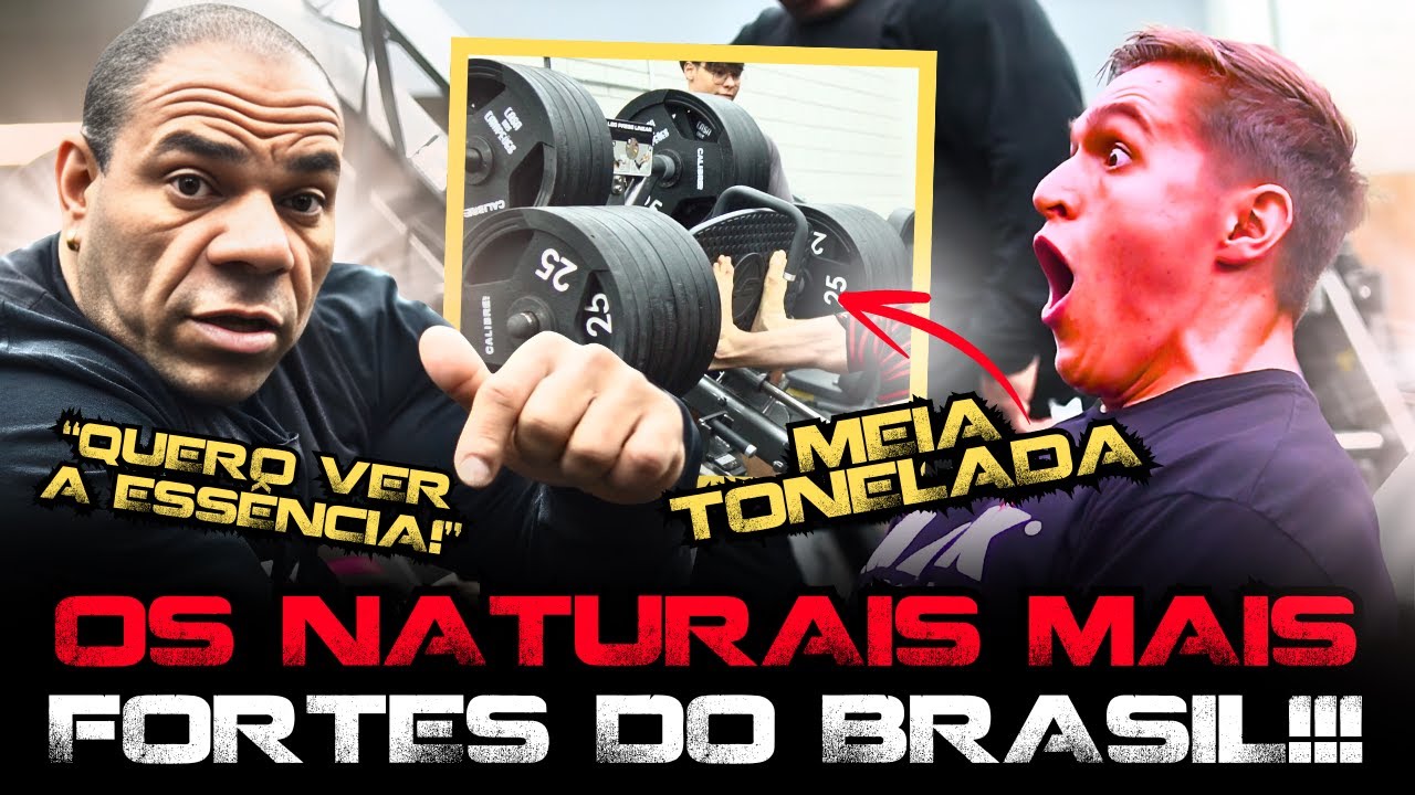 JORLAN TESTOU A FORÇA DOS NATURAIS MAIS FORTES DO BRASIL! ELES AGUENTARAM???