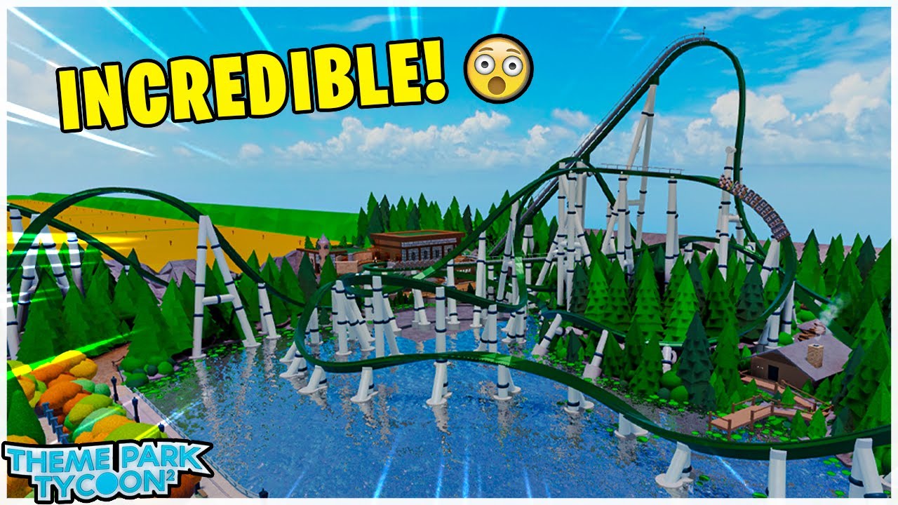 Insane *MEGA COASTER* Park! (Lets Ride Them ALL!) - Theme Park Tycoon 2