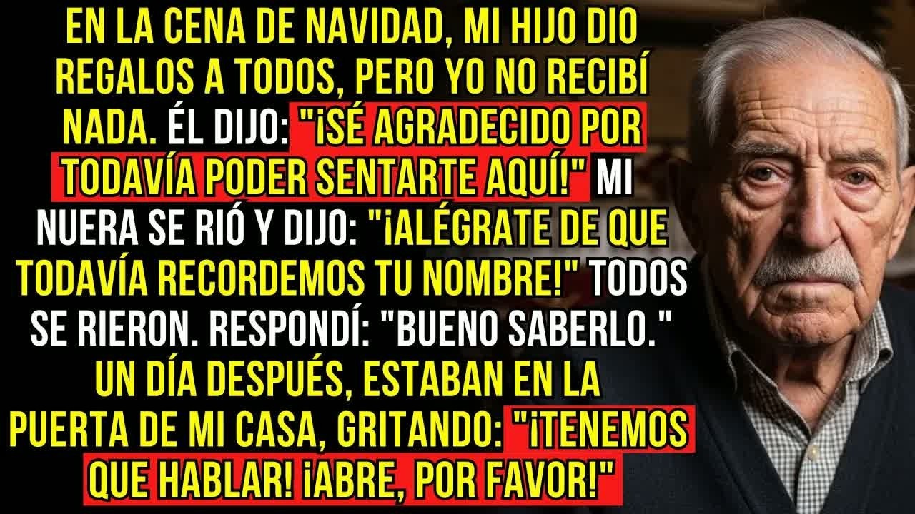 EN NAVIDAD ME HUMILLARON Y NO ME DIERON NADA… AL DÍA SIGUIENTE SUPLICABAN EN MI PUERTA