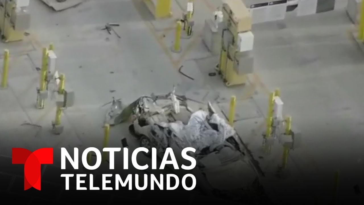 Atropellan a tres en la garita de San Ysidro | Noticias Telemundo
