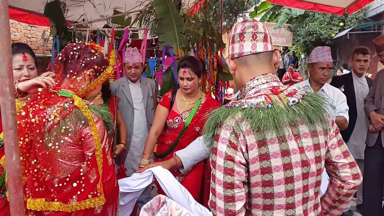 Nepali,Hindu Traditional Marriage ceremony of Amit