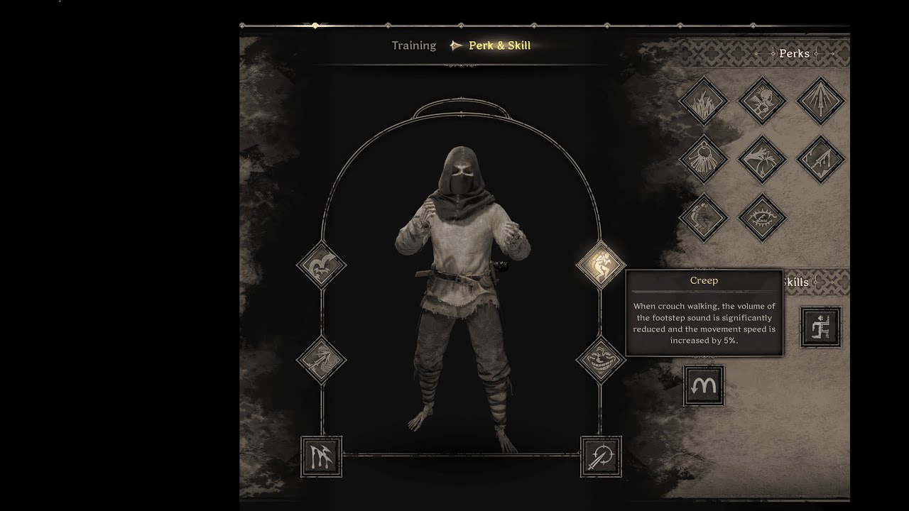 Dark and Darker Rogue Perk Guide: Creep #shorts #darkanddarker #rogue #guide