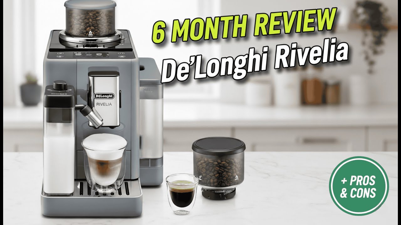 De'Longhi Rivelia: The End of Pod Coffee For Me (Unsponsored 6 Month Review)