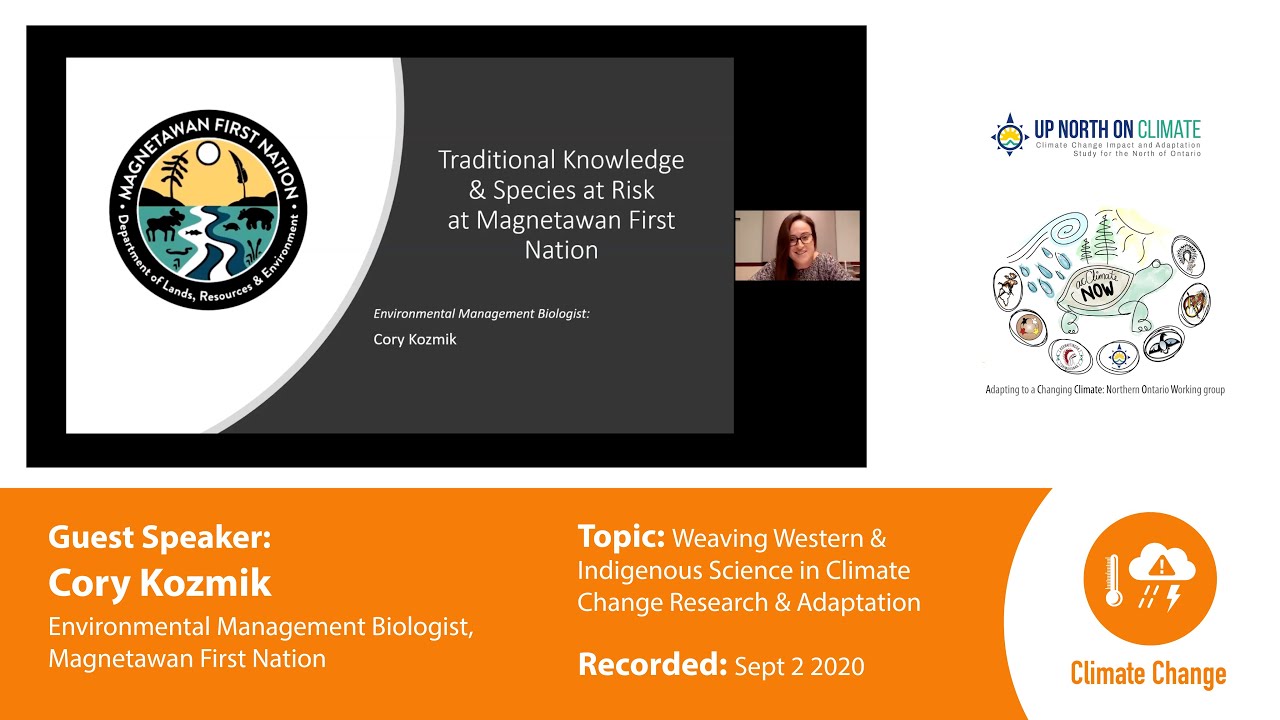 Speaker Series: Cory Kozmik on Weaving Western & Indigenous Science in Climate Change Research