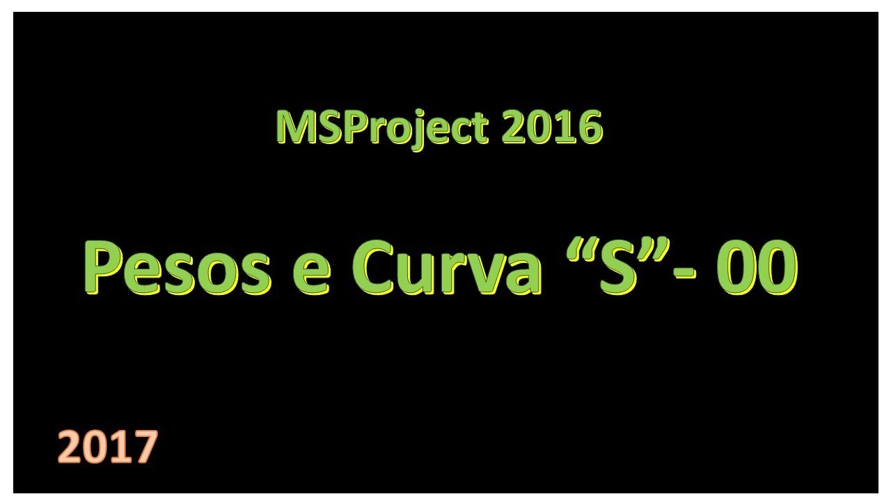 MSP2017 Pesos e Medidas   Curva S - 00