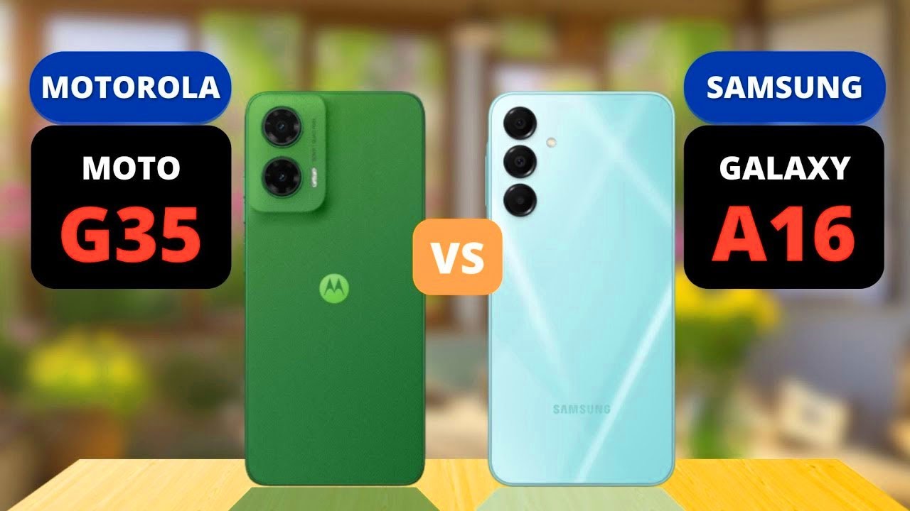 من يستحق الشراء؟ 🤔 | 📱 Moto G35 ام Samsung A16 📱 | مقارنة نارية 🔥 !