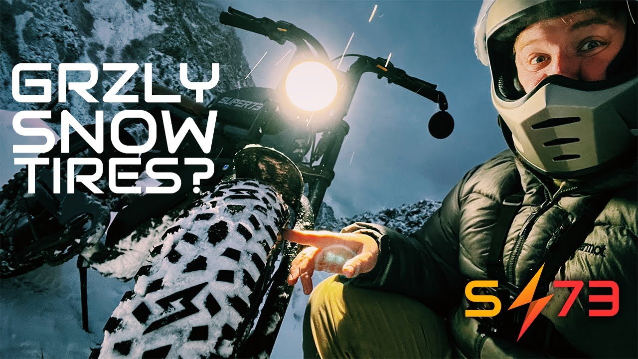 Are @Super73 GRZLY Tires Good Snow Tires?