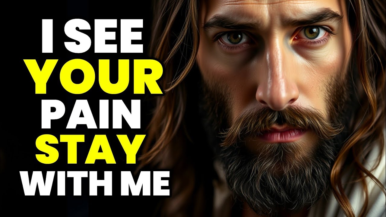 ✝️ Бог говорит: «Я вижу твою боль — останься со мной».