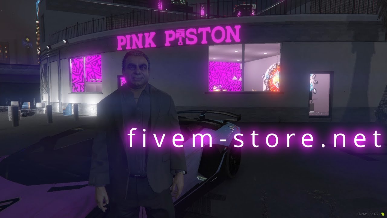 FiveM MLO - Benny's PinkPiston [ GTA V Interior ] #fivem