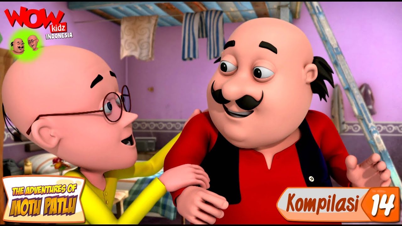 Kompilasi - 14 | Motu Patlu dalam Bahasa - Animasi 3D Kartun