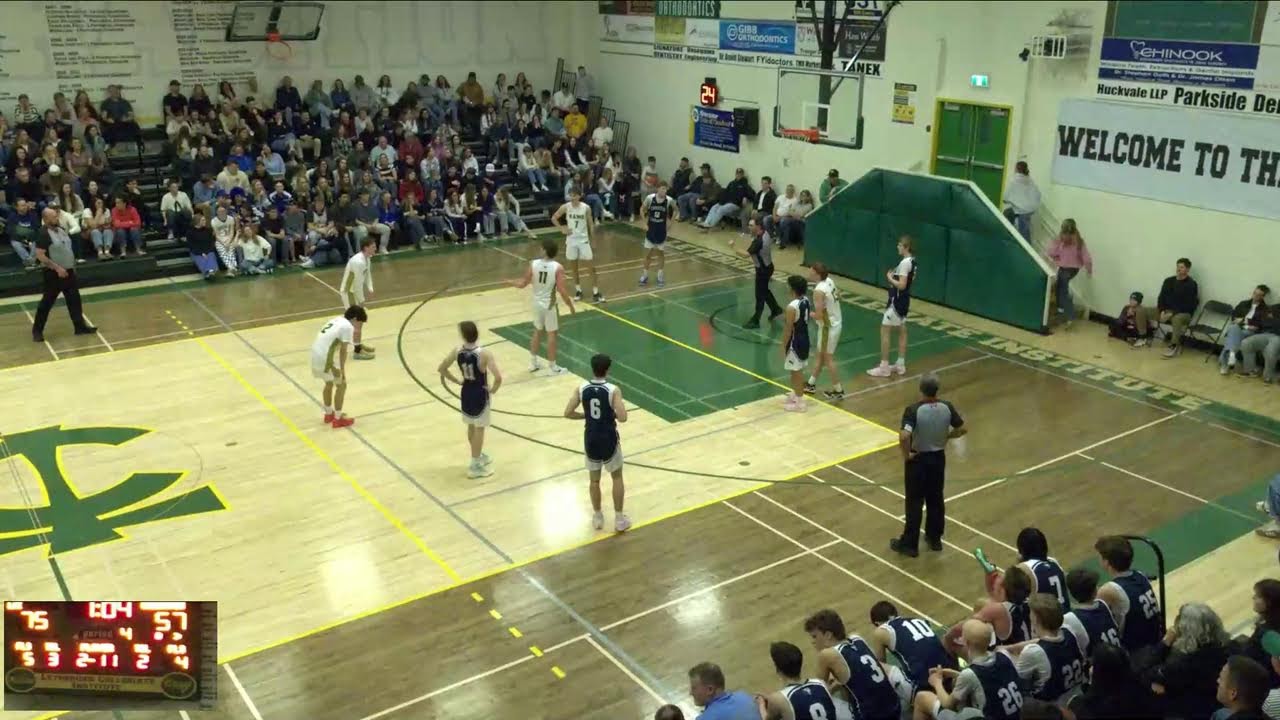 Lethbridge Collegiate Institute vs Cardston High School Mens Varsity Basketball