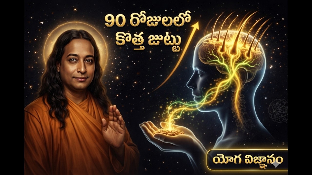 90 రోజుల్లో కొత్త జుట్టు వస్తుందా? | యోగ విజ్ఞానం హెయిర్ గ్రోత్ సీక్రెట్