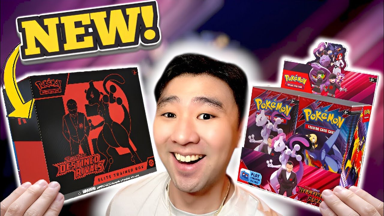 OPENING A BOOSTER BOX & ETB OF POKÈMON NEWEST SET, DESTINED RIVALS!
