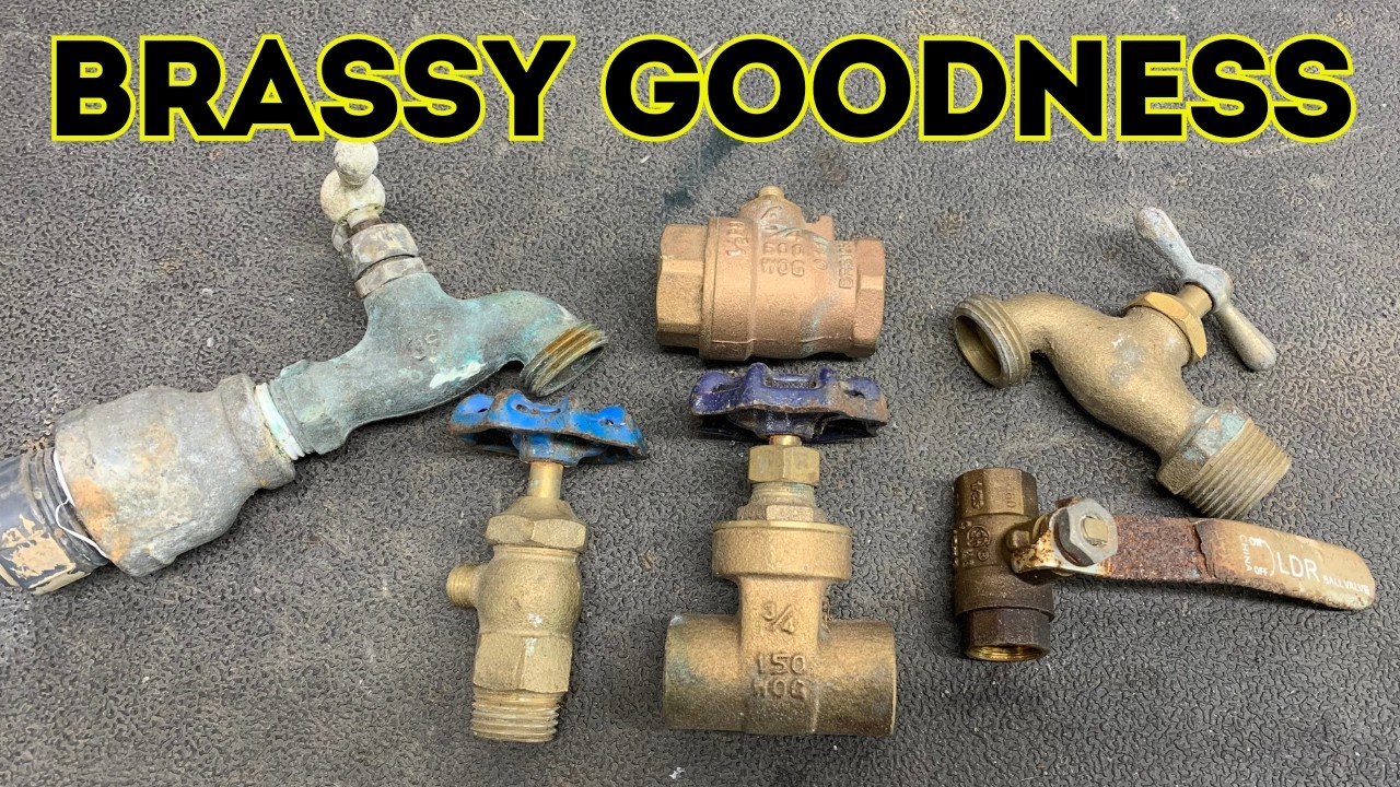 How to Scrap Faucets for Clean Yellow Brass!